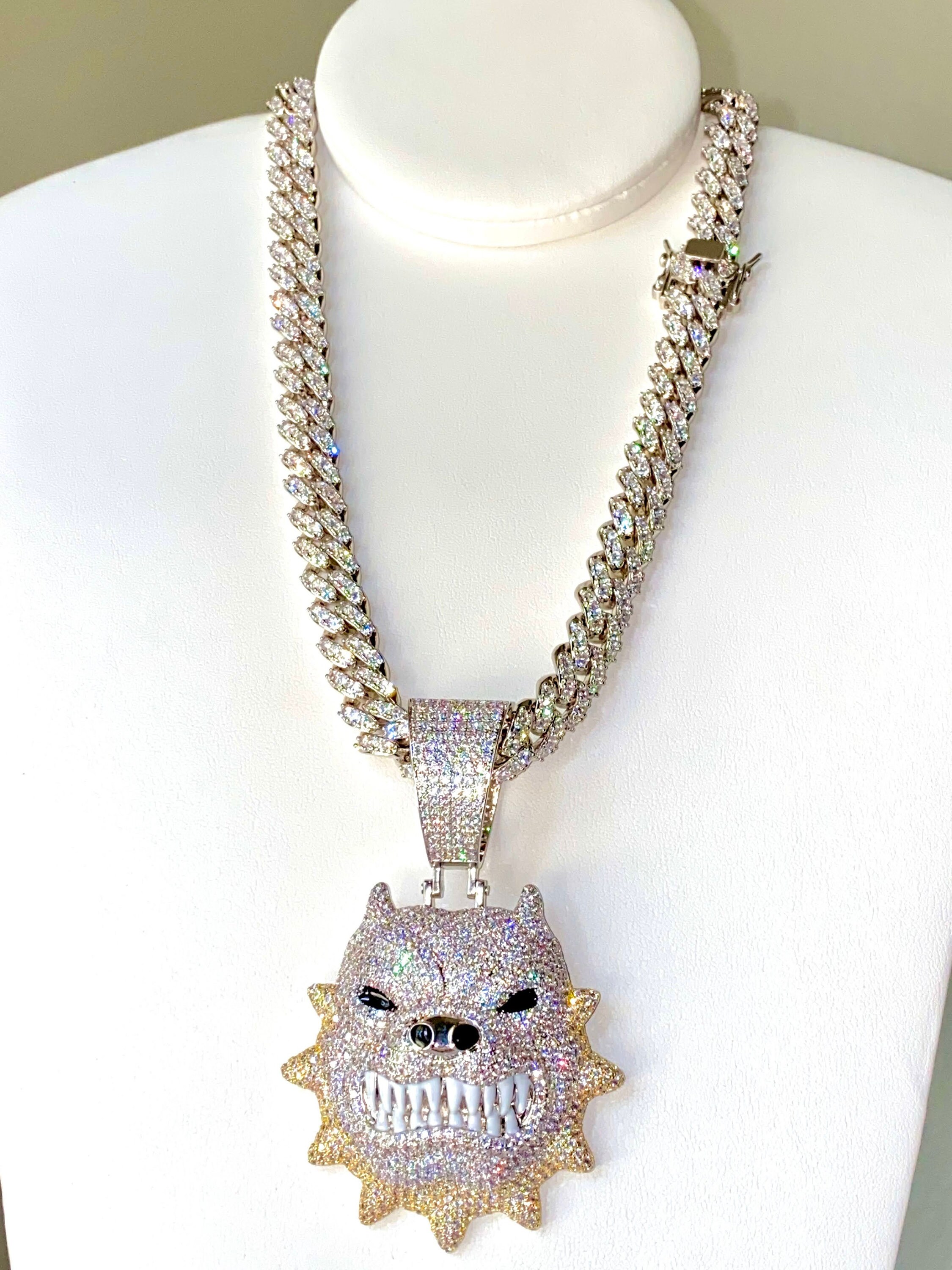 pitbull diamond chain