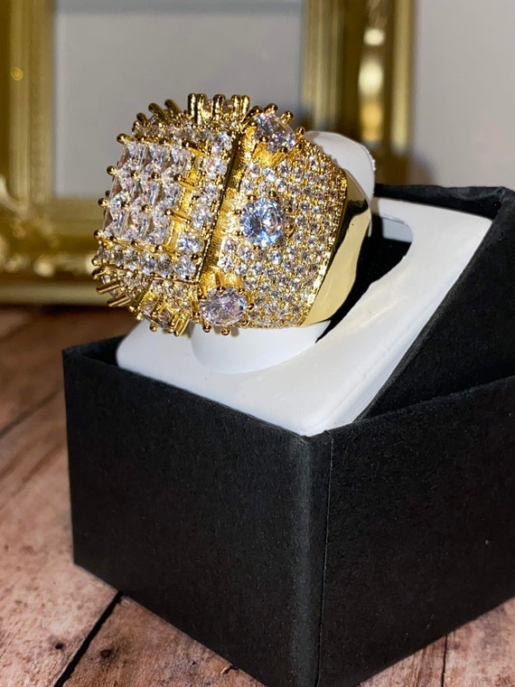 14k gold cz ring deals