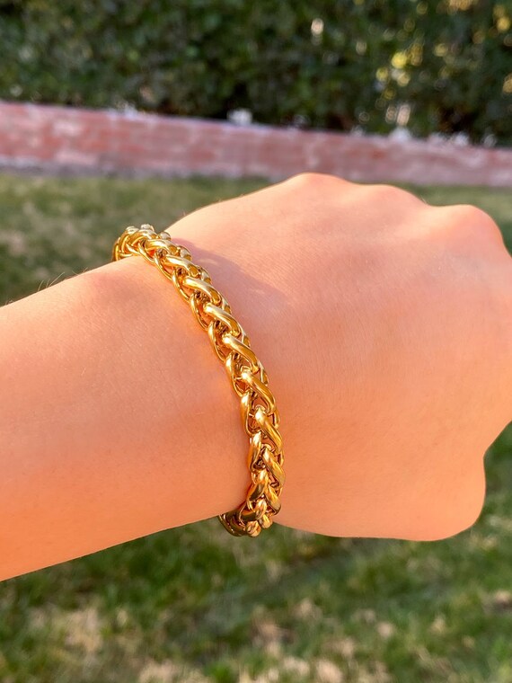 14k Gold Filled Miami Cuban Link 6mm Bracelet exclusive at | luxususa.net