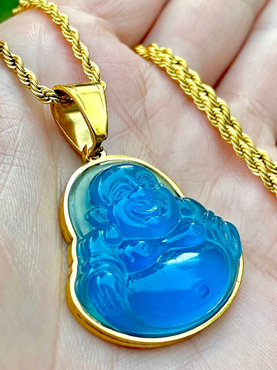 Blue cheap buddha jewellery