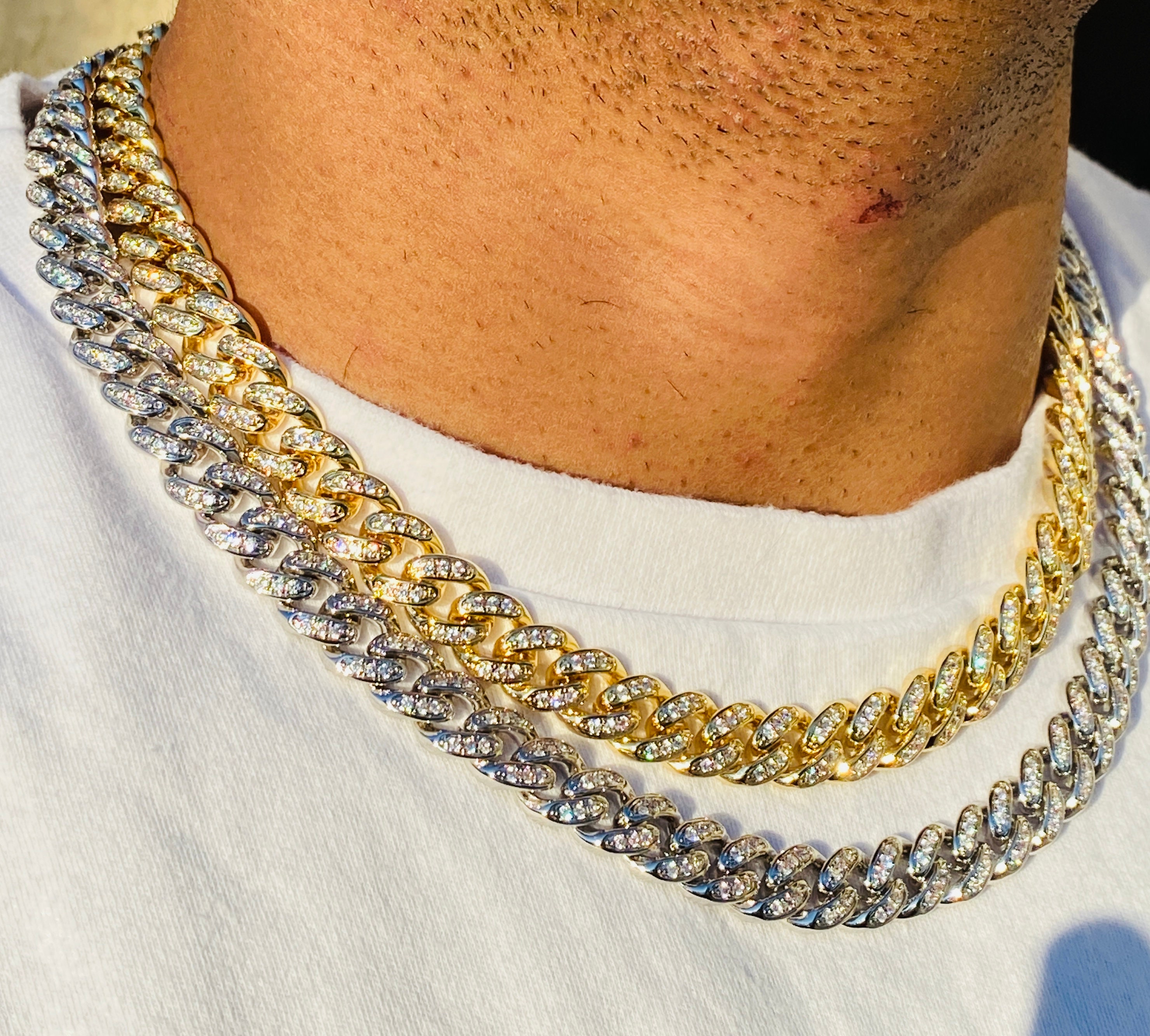 Men's 10mm Miami Cuban Link Chain 