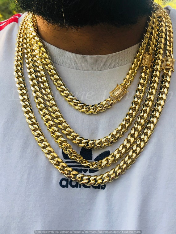 Miami Cuban Link Chain for Men Women 