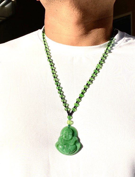 Jade cheap buddha amulet