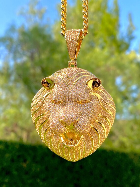 Lion choker necklace sale