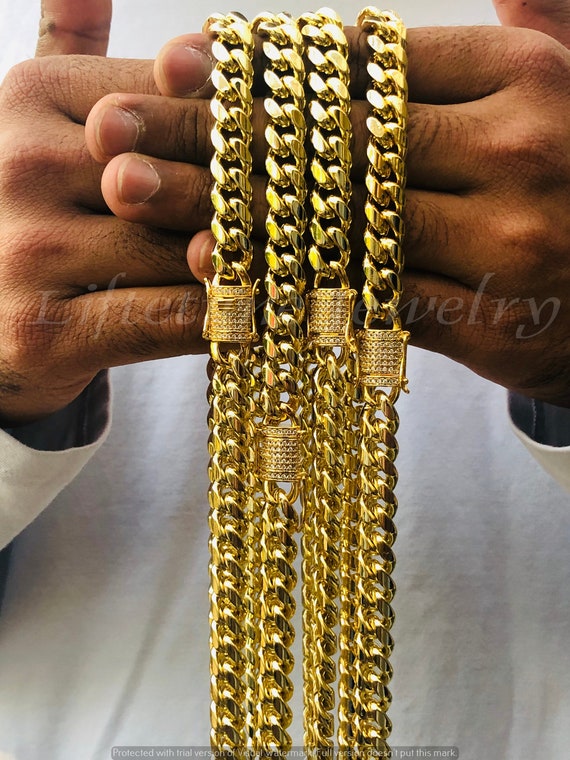 Miami Cuban Link Chain for Men Women 