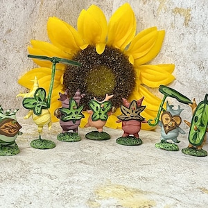 Korok Skulptur handgefertigt aus Polymer Clay