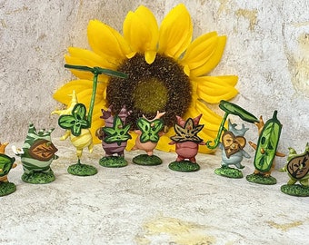 Korok sculpture handmade polymer clay
