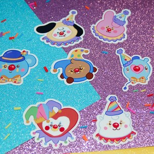 BTS Babies Payaso pegatinas / pegatinas de vinilo kpop impermeables / payaso tonto / Ejército