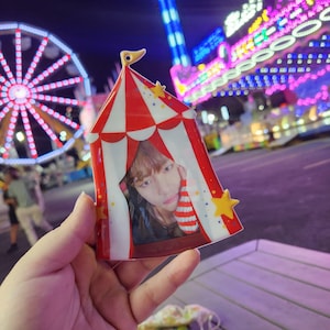 Fotokaarthouder Circus Carnaval Tent PVC kpop pc-houder