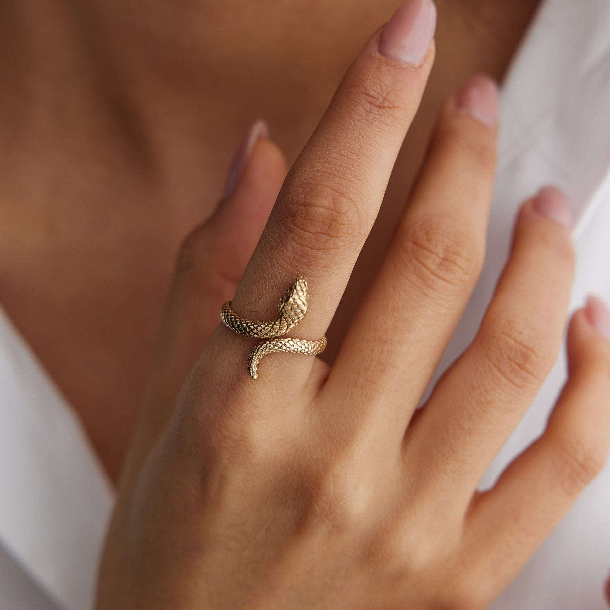 Gold Snake Ring, 14K Gold Ring, Gold Stacking Ring, Gift for Her, Minimalist Everyday Jewelry, Fine Jewelry, Rose Gold, White Gold, Serpent - Etsy Gold Snake Ring, 14K Gold Ring, Gold Stacking Ring, Gift for Her, Minimalist Everyday Jewelry, Fine Jewelry, Rose Gold, White Gold, Serpent - Etsy