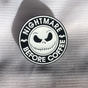 Nightmare before Coffee pin! Jack!!!