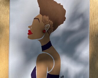 InSale-Red and Purple Woman