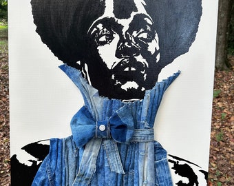 Poise (el denim puede variar - 18x24)