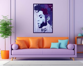 Purple Rain Print