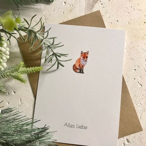 Postkarte Karte Alles Gute