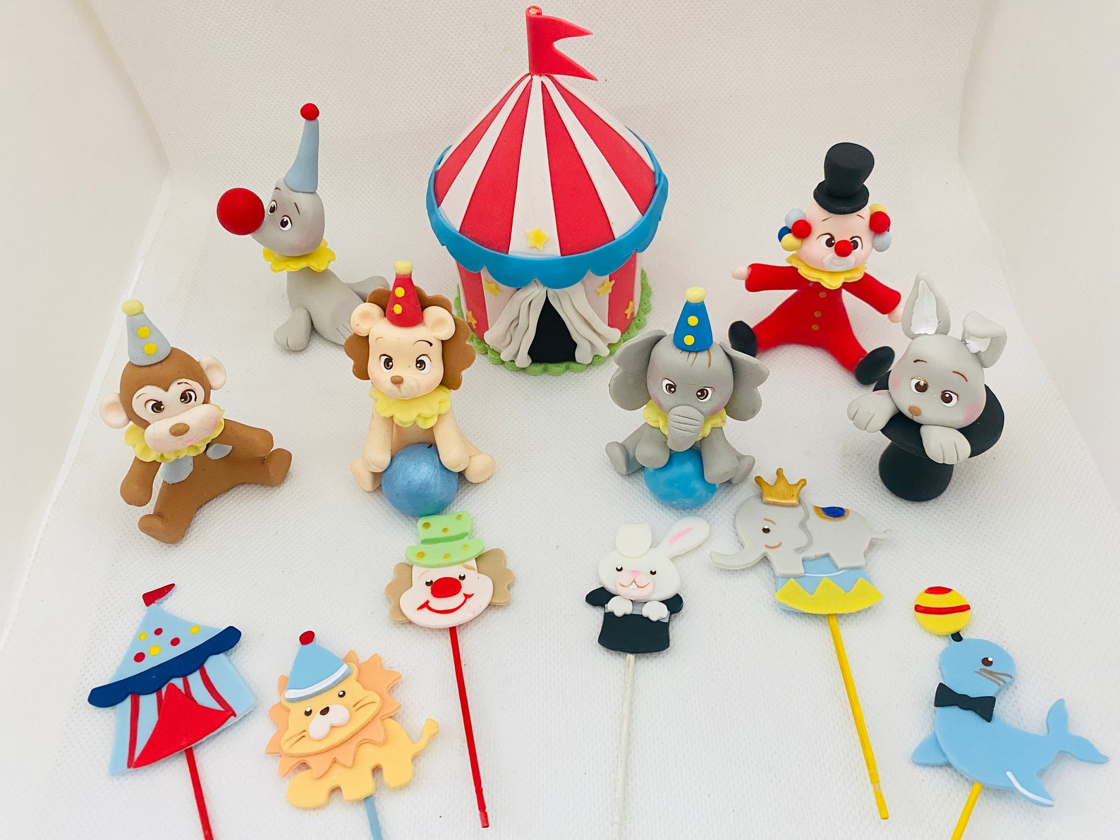 Circus Animal Cake Toppers Circus Animal Cake Toppers
