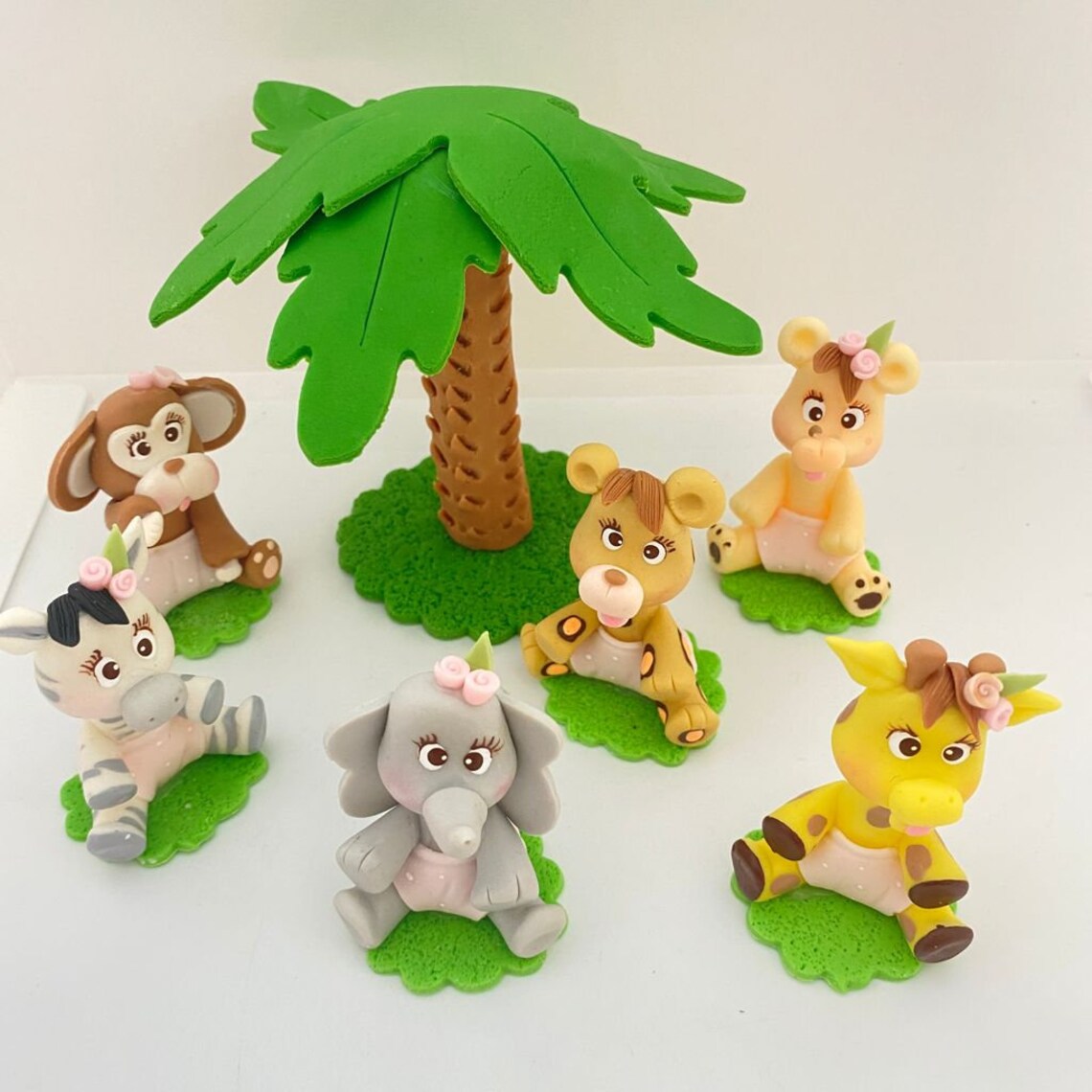 Ensemble safari cake topper Etsy France