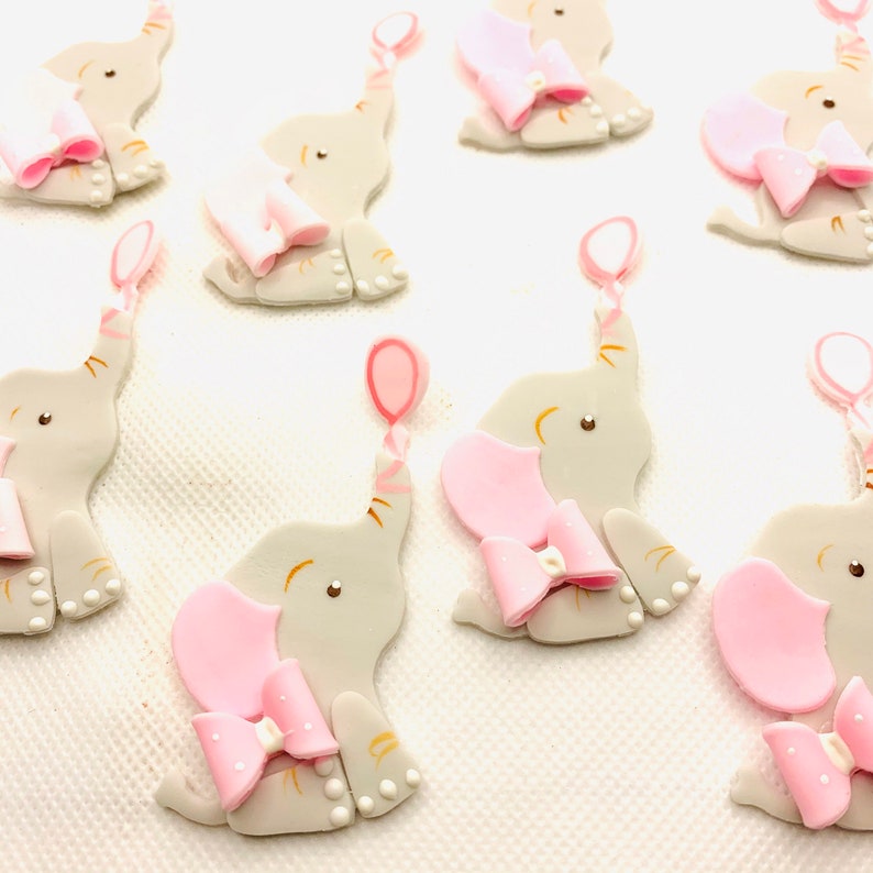 Baby Elephant Cupcake toppers image 2