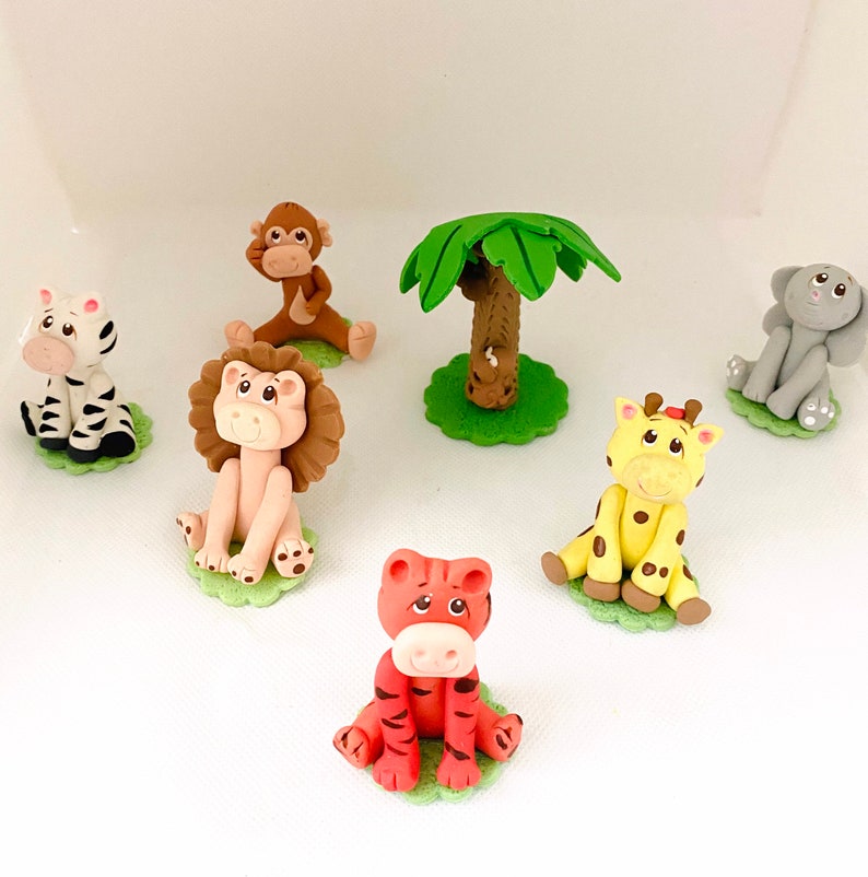 Jungle Set Cake Topper. | Etsy