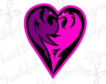 SVG Design, Descendants, Mal's Symbol, Icon, Instant Download, 6 file types including svg, dxf, eps, pdf, jpeg, png