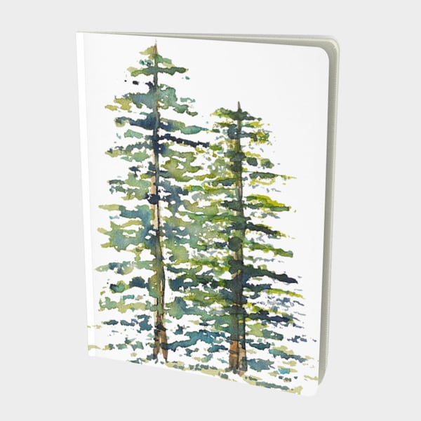 Evergreen Journal | Large Notebook | Bulleted, Graph, Ruled, or Blank Paper | Blank Page Books & Gifts