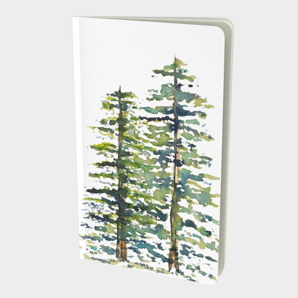 Evergreen Journal,  Small Notebook,  Bulleted, Graph, Ruled, or Blank Paper, Blank Page Books & Gifts