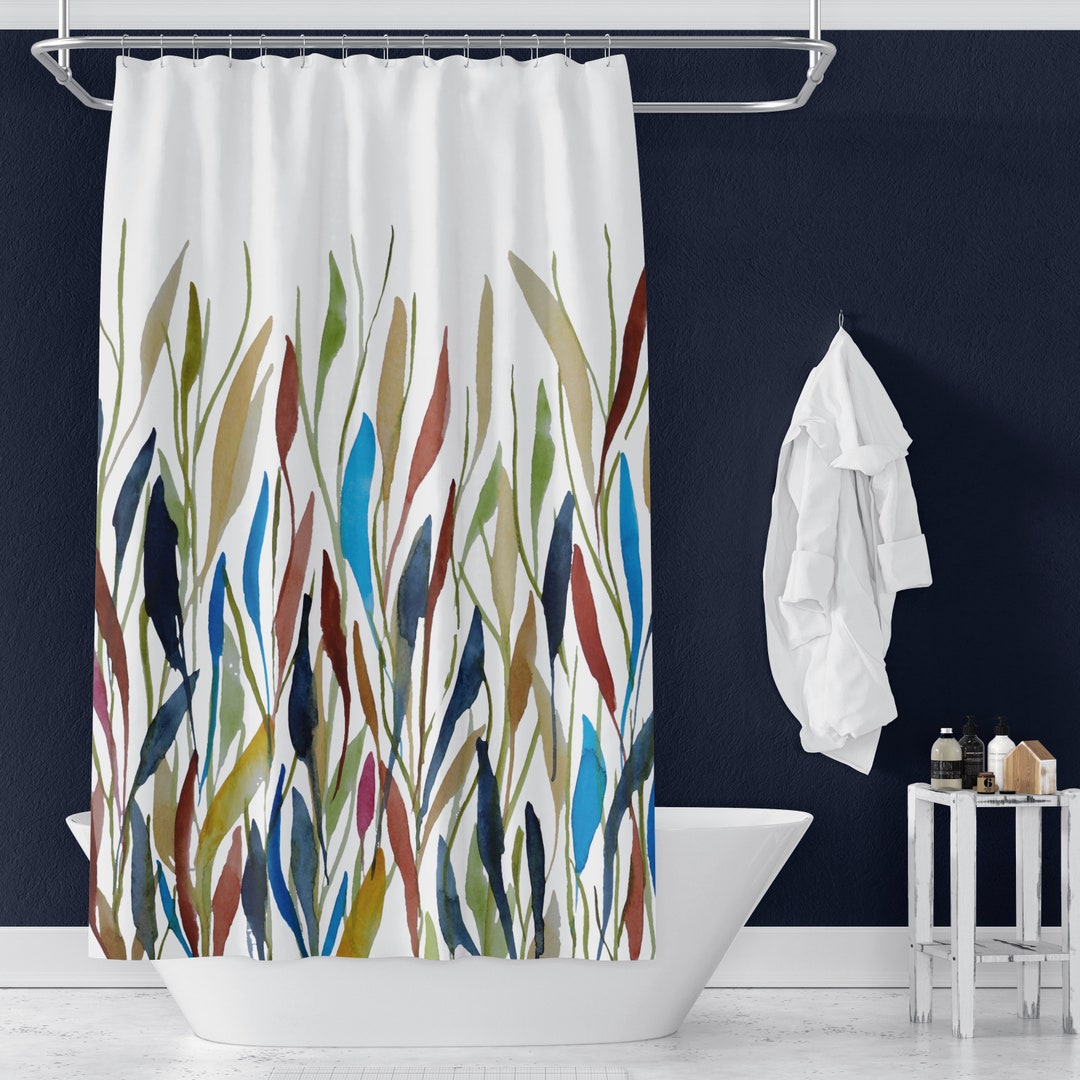 Autumn Leaves Shower Curtains, Fall Foliage Bathroom Decor & Gifts
