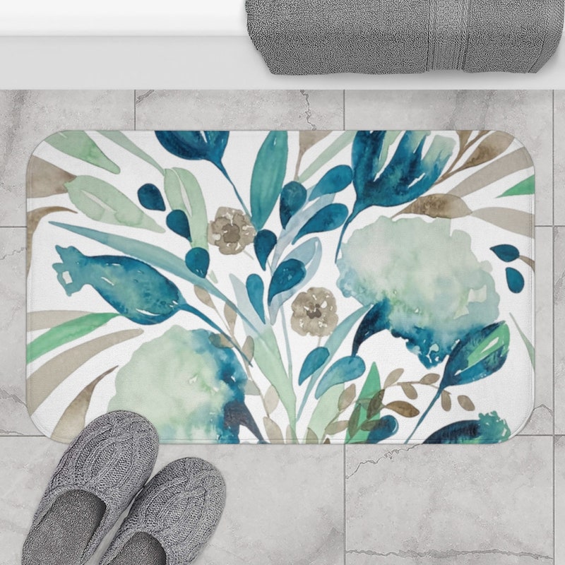 Teal Bathroom - Etsy