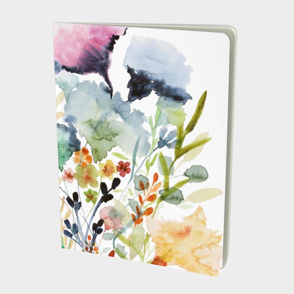 Wildflowers | Large Journal with Four Page Options: Bulleted, Ruled, Graph, and Blank Paper