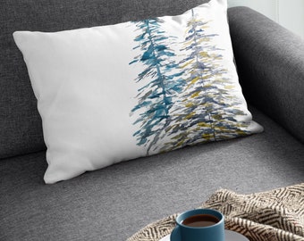 evergreen throw pillows