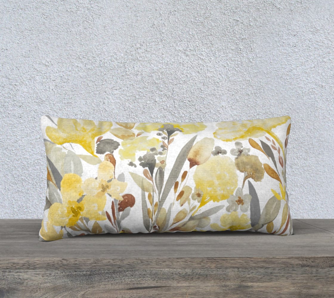 Next cushions top yellow and grey