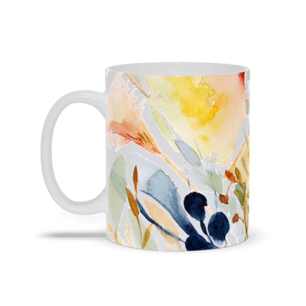 DOTAIN Boho Floral Flower Mama Coffee Mug Ceramic Cup(11oz),Double Side  Printed,Colorful Floral Mama…See more DOTAIN Boho Floral Flower Mama Coffee