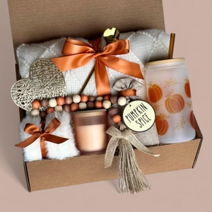 Hygge Pumpkin Fall Gift Box, Boo Basket, Spooky Season Gift, Cozy Fall Gift Set, Harvest Gift, Pumpkin Spice, Halloween Gifts