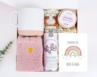 Mother's Day Gift Box From Daughter, Care Package For Mom, Self Care Gift Box, Mother's Day Gift Basket, Happy Mother's Day Mug Gift For Mom