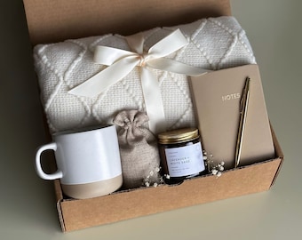 Employee Appreciation Gift | Corporate Gift Basket, Hygge Gift Box, New Hire Welcome Gift, Company Thank You Gift, Client Thank You Gifts -