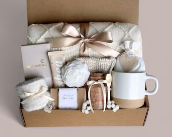 Sympathy Gift Box, Care Package For Her, Care Package, Sending Love and Hugs, Thinking of you Gift Box, Hygge Gift Box With Blanket