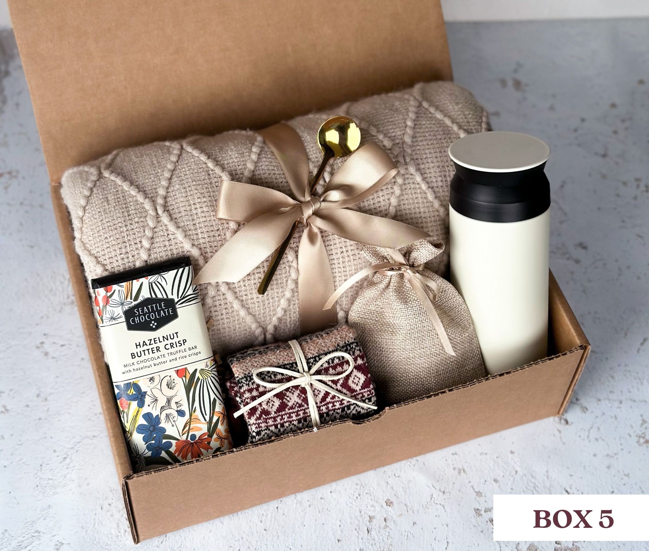 Thank You Gift Box - Modern Planter & Mug with Chocolate