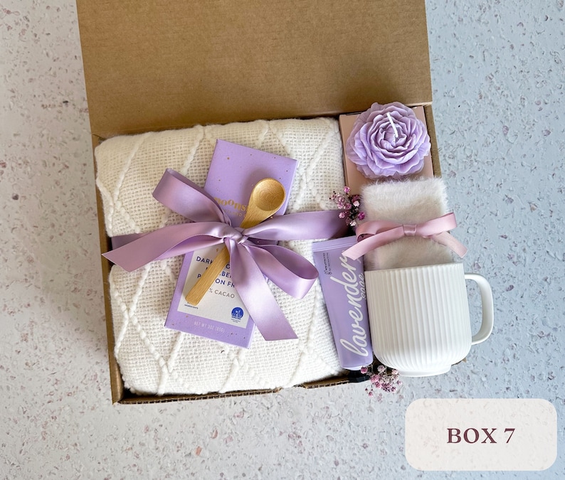 Personalized Gifts For Her, Gift Box For Women, Best Friend Birthday Gifts, Self Care Box, Thinking Of You Care Package, Thank You Gift Box Box 7