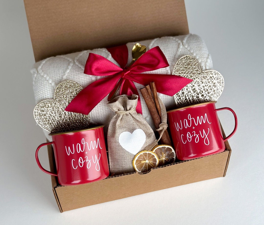 Valentine's Gift Box for Couples, Date Night Gift Set for Two, Hygge