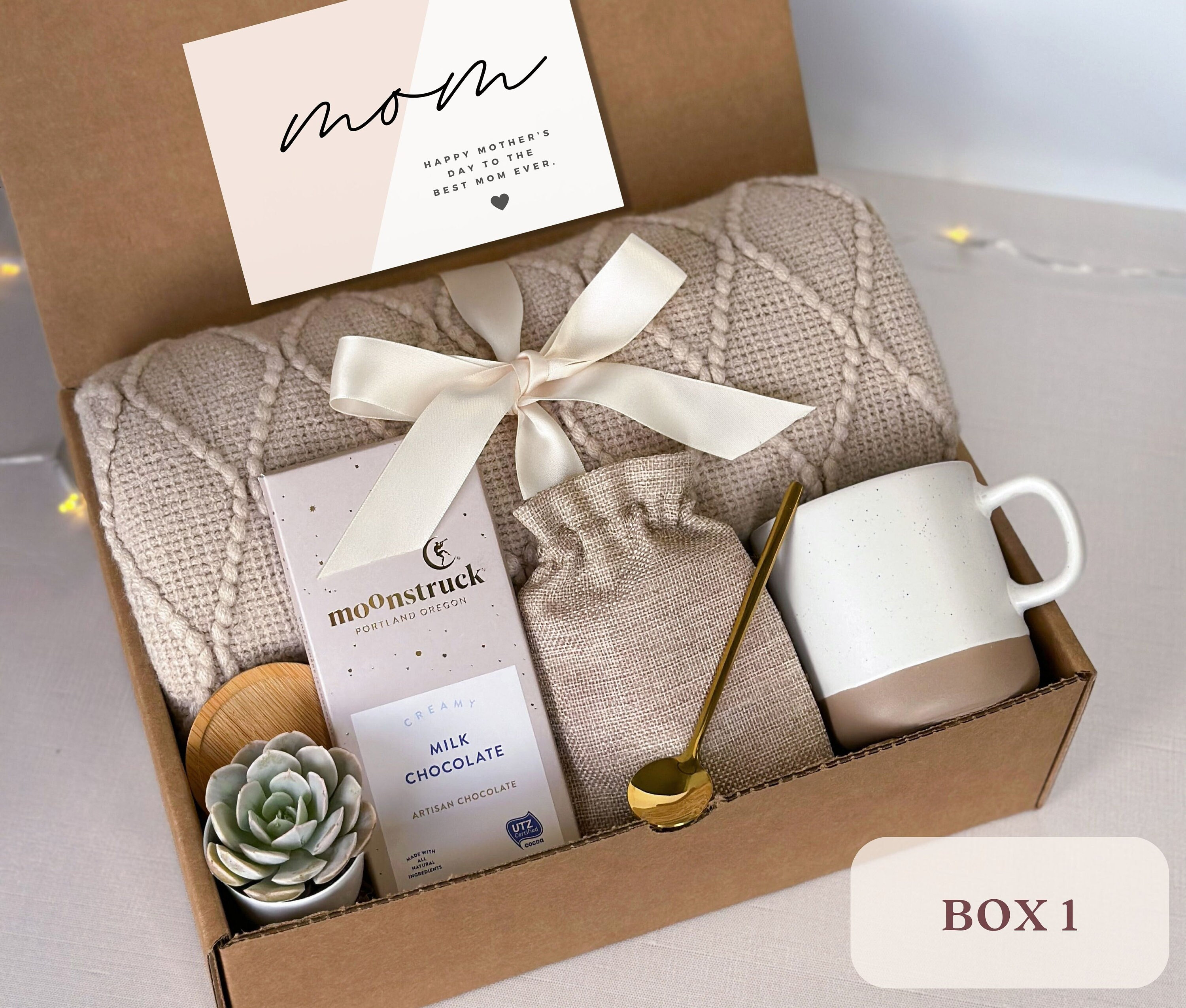 Cesta De Navidad Para Regalar Bolsa De Maquillaje Para Mamá, Regalos Para Madre De Hija E Hijo Cumpleanos Navidad Dia De La Madre Regalos Para Madre Mama Mama Nueva Mama Amazon Cestas