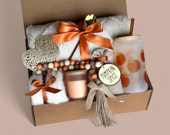Cozy Fall Gift Boxes Care Package For Her, Birthday Gift Basket, Get Well Soon Gift, Hygge Gift Box, Thinking Of You Gift, Self Care Package