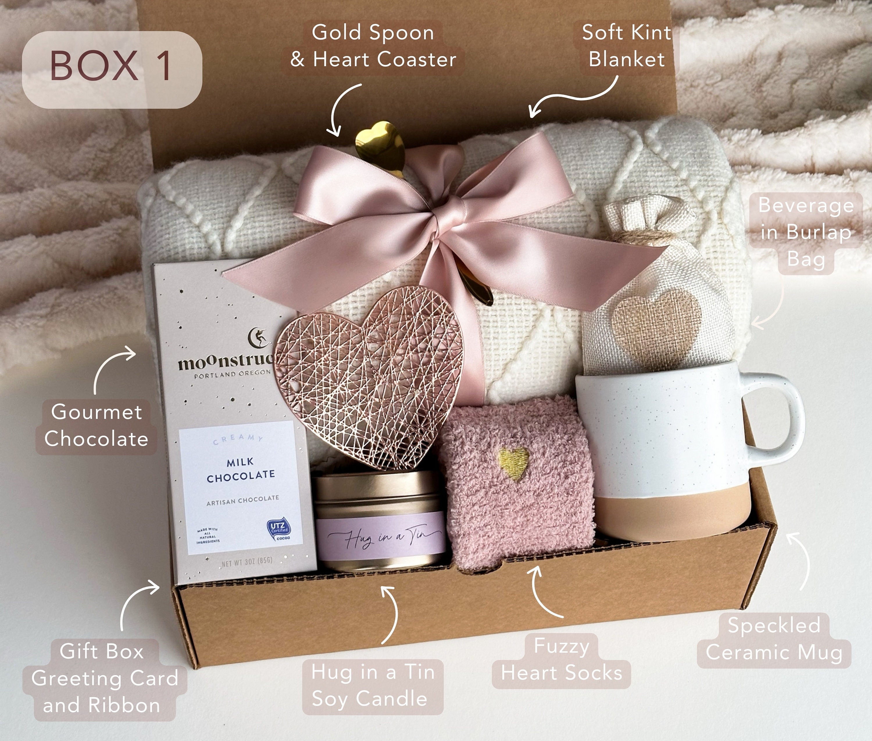 Personalized Gifts for Her, Gift Box for Women, Best Friend