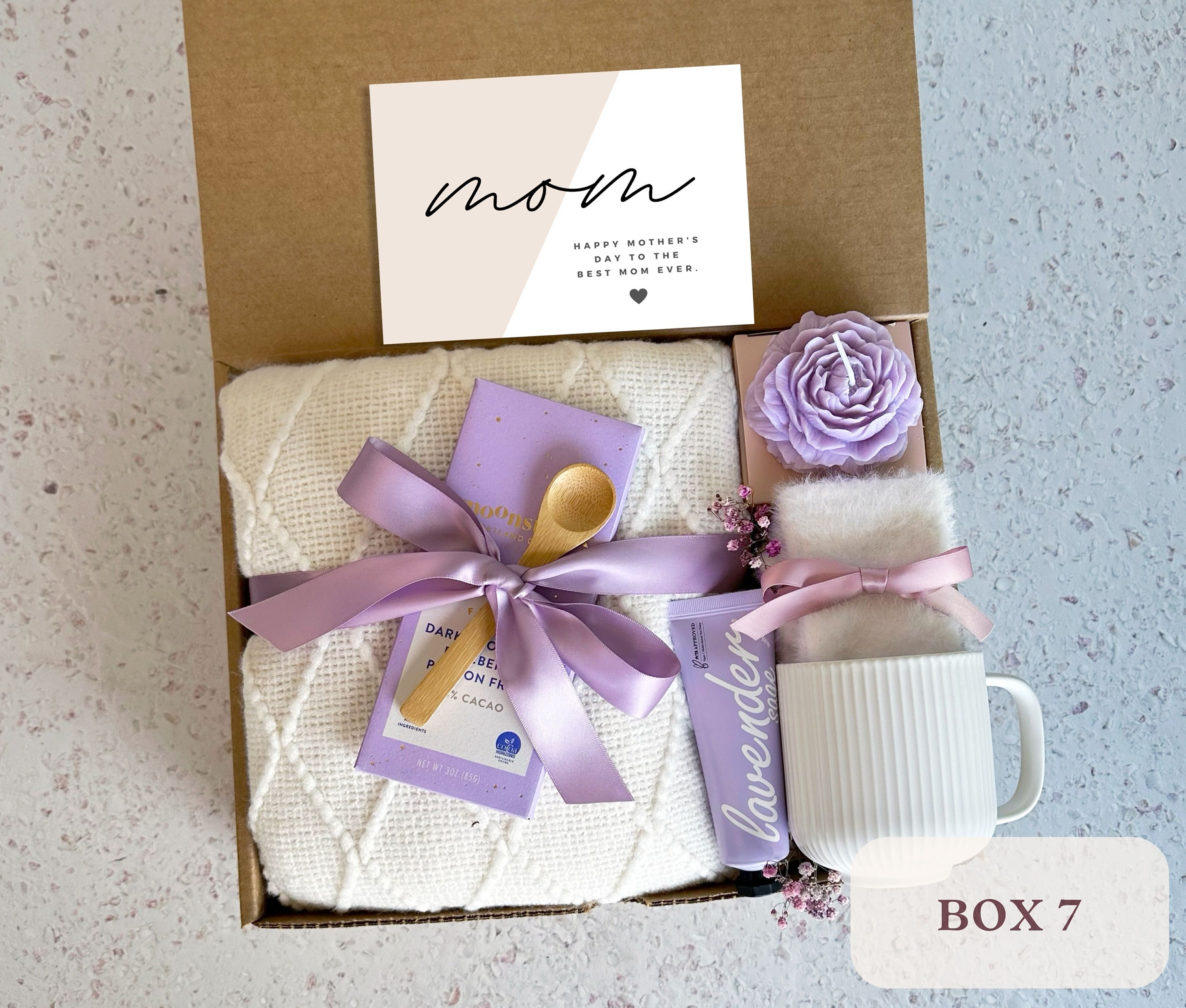 Mother's Day Gift Box From Daughter, Care Package for Mom, Self Care ...