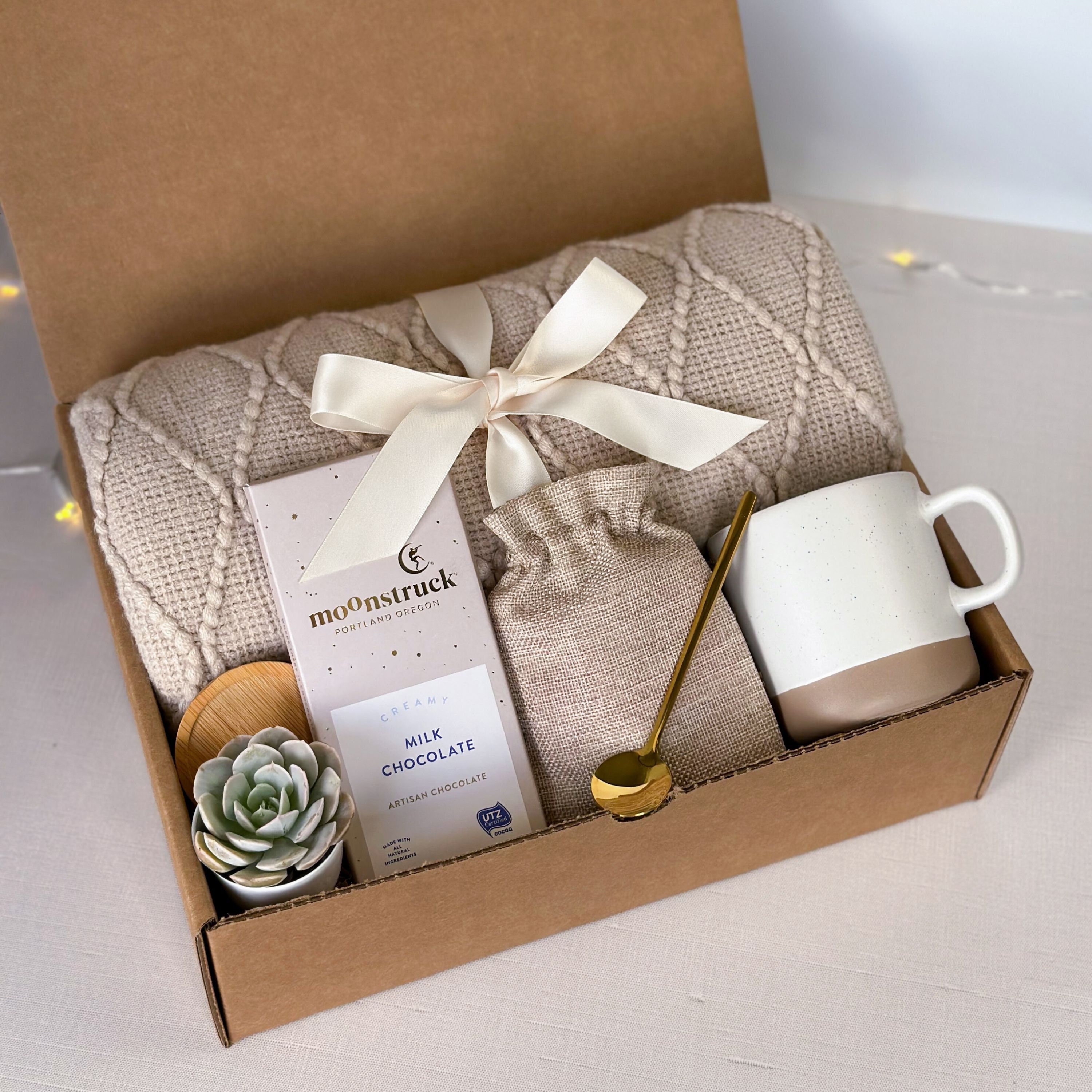 Get Well Soon Gift Box for Her, Pamper Box, Care Package, Pick Me up Gift,  Feel Better Soon Present, Isolation Gift, Covid Gift Set 