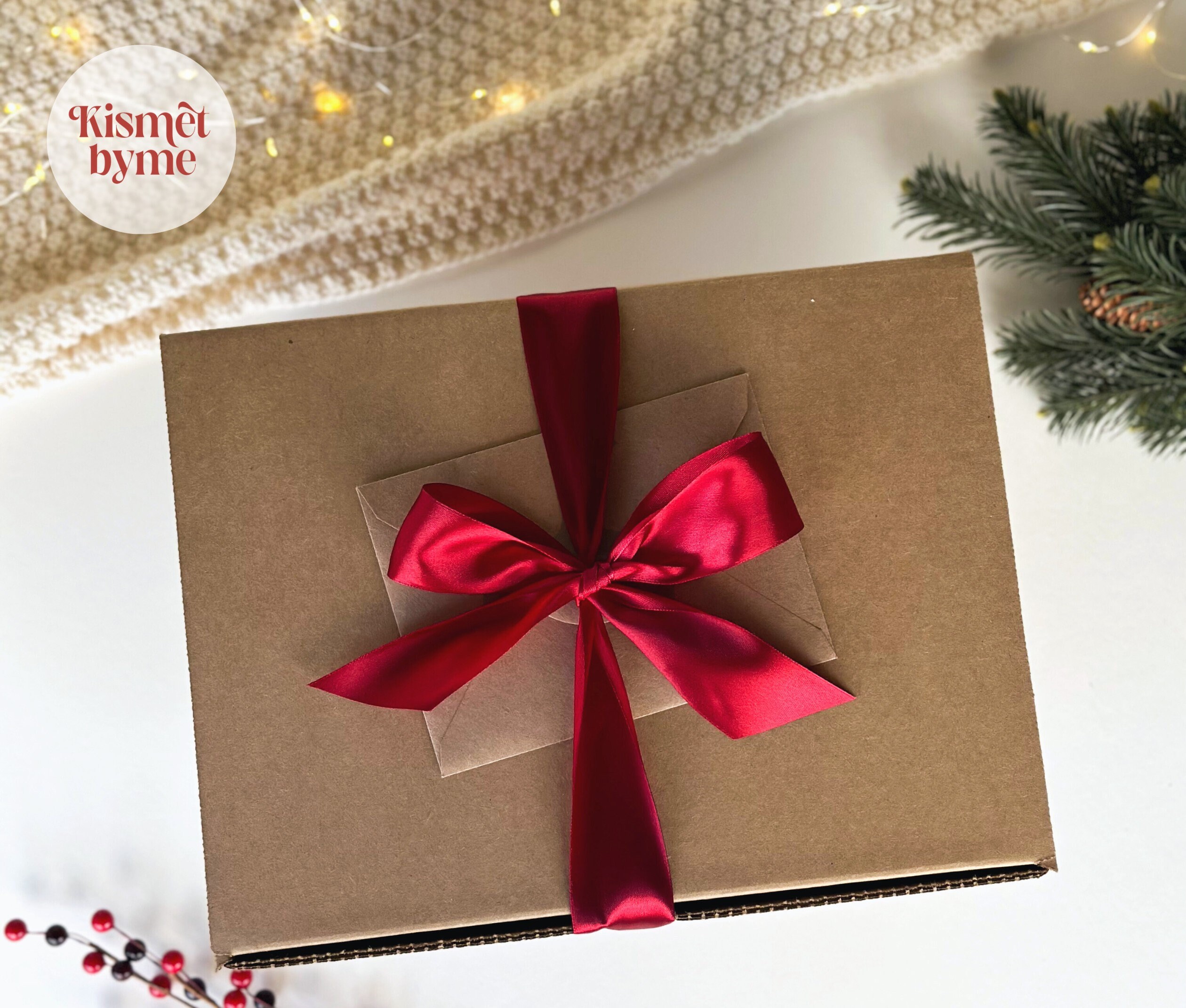 Christmas Flower Gift Wrapping Ribbon Business Gift Box - Temu