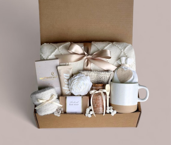 Sympathy Gift Box, Care Package For Her, Care Package, Sending Love and Hugs, Thinking of you Gift Box, Hygge Gift Box With Blanket