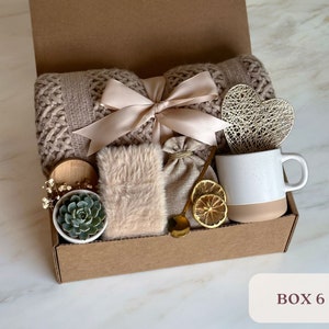 Personalized Gifts For Her, Gift Box For Women, Best Friend Birthday Gifts, Self Care Box, Thinking Of You Care Package, Thank You Gift Box Box 6