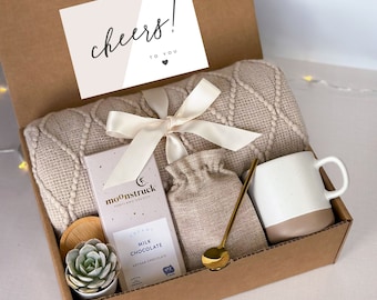 Care Package For Her, Birthday Gift Basket, Get Well Soon Gift, Gift Box For Women, Hygge Gift Box, Thinking Of You Gift, Self Care Package