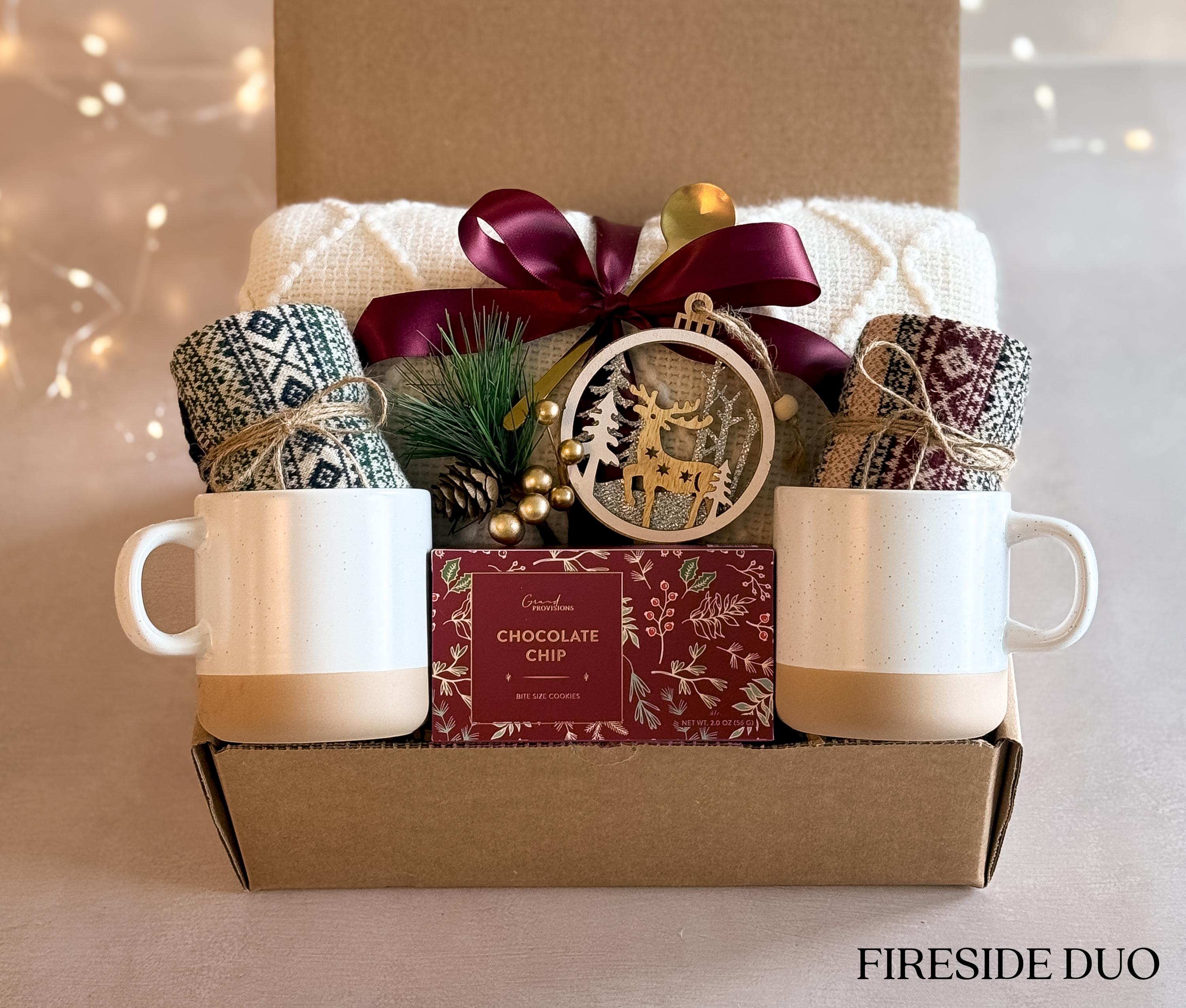 Holiday Gift Box, Personalized Christmas Gift Box for Her, Hygge