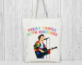 Harry Styles treat people with kindness Tote Bag, TPWK, Harry Styles Lover, Harry Styles Fan, You 39 re So Golden, We 39 ll be a fine line